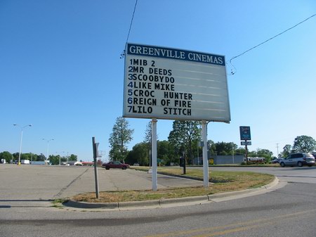NCG Cinema - Greenville - Marquee (newer photo)